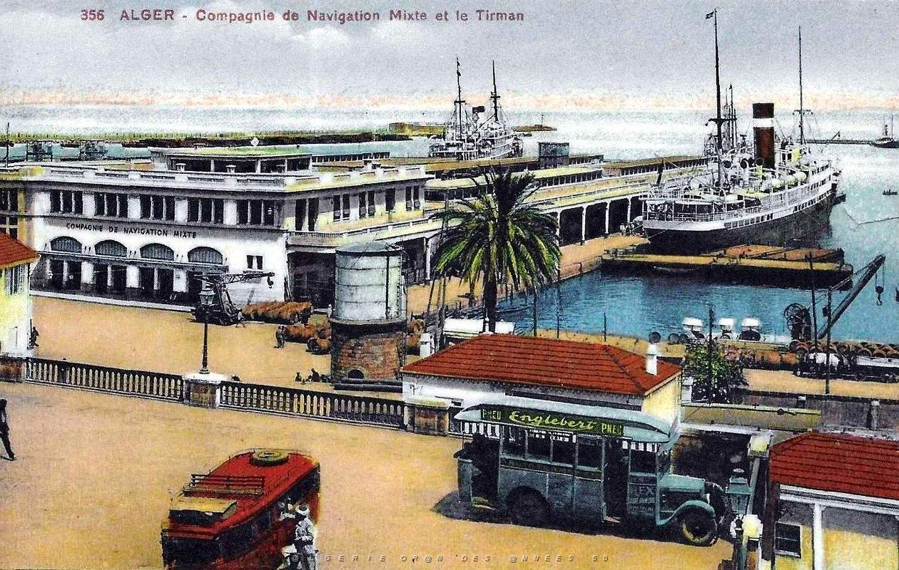 Alger - Compagnie de Navigation Mixte et le Tirman.jpg